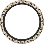 Goth Raven Elastic Steering Wheel Cover Non-Slip Breathable Steering Wheel Protector Fit Auto, SUVs, Truck