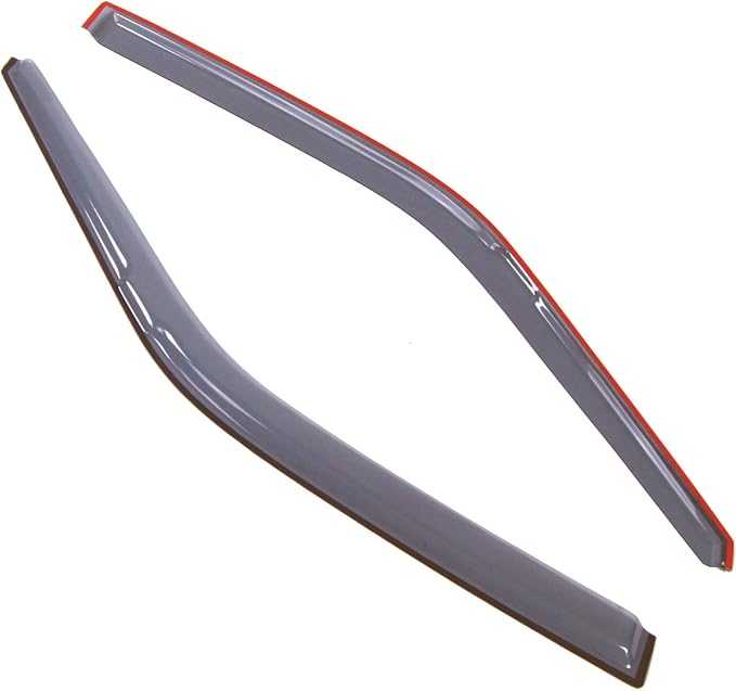 Car Window Rain Guard | Outside Mount Visors Auto Side Window Deflectors | Windows Visor Rain Shields Compatible with 1990-1993 Honda Accord Coupe | 2 Pcs Set, LGWV2-212, Light Tinted