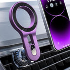 for MagSafe Car Mount, 2026 Magnetic Phone Holders for Car Air Vent Phone Mount [Ultra-Magnetic] Hands Free Cell Phone Holder Car Accessories Gifts for Men Women fit iPhone 17 16 15 14 13 Purple