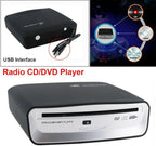 USB External Car Universal Connection Portable CD Player for Car Android Navigation/TV/Laptops Desktops with USB Port Plug and Play (Android Version 4.4 and Above)