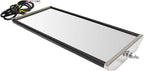 Manual Heated West Coast Mirror 16x7 Stainless Steel fits 2008-19 Freightliner Cascadia, 2002-19 International 4300 4400, 2008-19 Peterbilt 389, 1981-19 Kenworth W900, 2008-19 Mack GU7 GU8