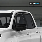 in-Channel Incredibly Durable Rain Guards for Honda Ridgeline 2017-2026, Original Window Deflectors, Vent Window Visors, Vent Deflector, 4 pcs. - 617499