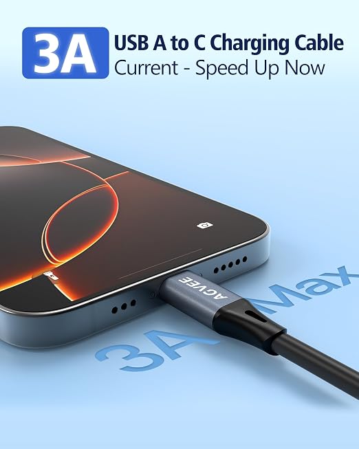 5ft Coiled USB-A to USB-C Cable [USB-IF Certified] Carplay | 3A Fast Charger Data Transfer Cord in Car for iPhone 17/16/15, Android Auto, Galaxy S26 S25 S24 S23 S22 S21 S10 S9, Pixel