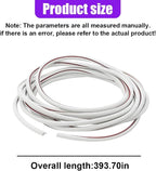 32Ft (10M) Car Door Edge Protector, Self-Adhesive Scratch Resistant U Shape Auto Door Edge Guard Decoration, Anti-Collision Car Doors Trim Strip Protector for Truck, SUV, Sedan (White-10M)