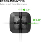iTap Mini Magnetic Premium Air Vent Mount Holder for Easy Hands-Free Use, Secure Grip and 360-Degree Rotation for All Smartphones