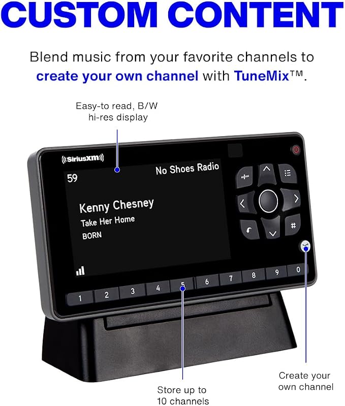 Onyx EZR Satellite Radio with Home Kit (SXEZR1H1)