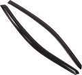 WD2-079 Dark Smoke 2 Pcs Set Window Visor (Outside Mount) Deflector Rain Guard Compatible with 2000-2006 Chevrolet Monte Carlo