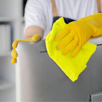 Microfiber Cleaning Cloths (Value Pack of 12) - Size 12 x 12 Inches, Highly Absorbent Cleaning Rags, Lint Free, Reusable and Washable, Microfiber Towels for Cars