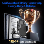2026 New Car Vent Phone Holder [Thick Cases Friendly] Rotatable Universal Phone Mount for Your Car with Wide Clamp, Car Phone Holder Mount for iPhone 17 Pro Max 15 14 13 Samsung S25