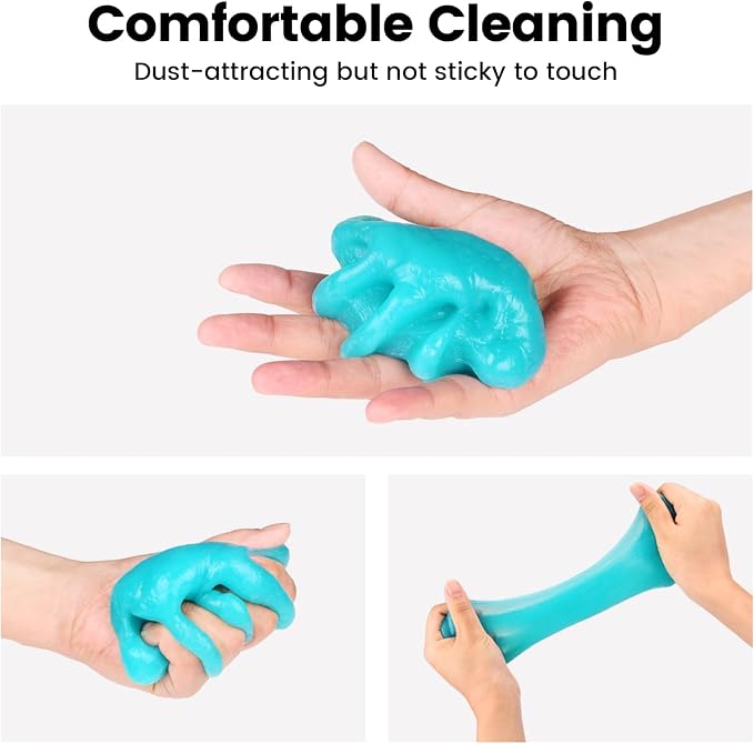 Car Cleaning Gel Detailing Putty Car Putty Auto Detailing Tools Car Interior Cleaner Cleaning Slime Car Accessories Keyboard Cleaner