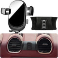 Car Phone Holder for Porsche 718 Boxster/Cayman Auto Accessories [Only for 2017-2025 718 Boxster / 718 Cayman] [Auto Lock Hands Free Cell Phone Mount Car fits for iPhone & All Smartphones]
