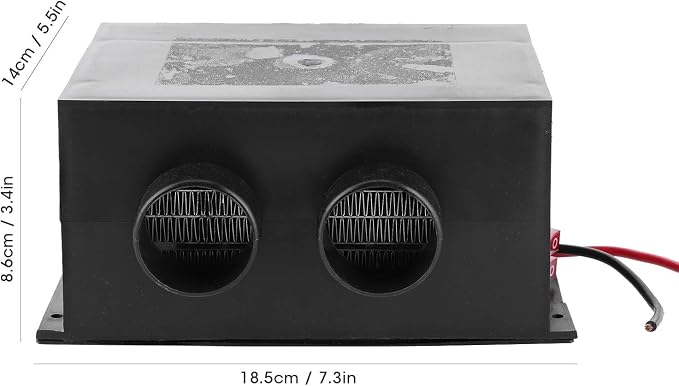 12V 600W Car Heater Portable Winter Fast Heating Universal Silent Defroster Multi functional
