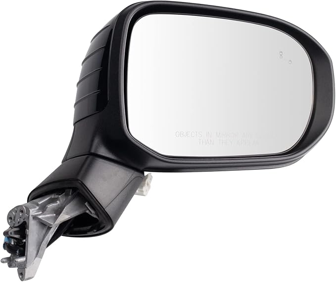 Passenger Side Mirror Assembly Power Heated Blind Spot Turn Signal Paint to Match Black Smooth Compatible with 2020-2022 Kia Telluride S 2020-2022 Telluride LX