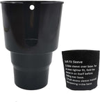 Car Cup Holder Expander for 32 oz and 40 oz Bottle with Cup Sleeve,Automotive Large Water Bottle Cup Holders Insert,All Purpose Big Drink Cupholder Coffee Mug Adapter