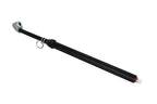976BKL Dual Head Angled Chuck Tire Pressure Service Gauge, Non-Slip Grip Matte Black Poly Finish -13” 1-160 PSI For Large Vehicle Tires