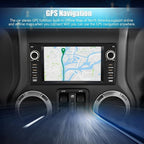 8Core Car Radio Stereo for Dodge RAM 2009-2012 Avenger Challenger Jeep Wrangler, 7 Inch Touch Screen with Android 13 Wireless CarPlay Android Auto Backup Camera