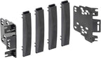 Metra Electronics 95-6511 Double-DIN Radio Installation Dash Kit Fits Select 2007-Up Chrysler Vehicles Black