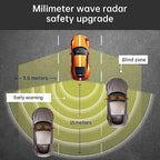 Blind Spot Monitoring System, 24GHz Millimeter Wave Radar Universal Car Blind Spot Detection System, Reversing Radar Parking System