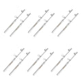 Dual Head Tire Pressure Gauge,Heavy Duty Pen Tire Gauge Range 10-150PSI; 1-10Bar,Dual Head Truck Air Pressure Gauge (Pack of 12)…