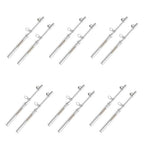 Dual Head Tire Pressure Gauge,Heavy Duty Pen Tire Gauge Range 10-150PSI; 1-10Bar,Dual Head Truck Air Pressure Gauge (Pack of 12)…