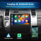 4Core Car Radio Stereo for Toyota Prius 2003-2009 Android 13 Built in Carplay/Android Auto with WiFi GPS Navigation FM Bluetooth