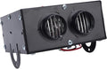 2 Hole Car Heater, 12V 600W Fast Heating, Portable Windshield Defroster with 2 Port Design, Low Noise, for Truck Vehicle Winter