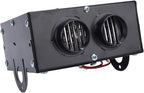 2 Hole Car Heater, 12V 600W Fast Heating, Portable Windshield Defroster with 2 Port Design, Low Noise, for Truck Vehicle Winter
