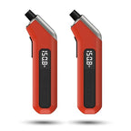 Digital Tire Pressure Gauge 2 Pack, Industrial Tire Gauge 3-200 PSI, Calibrated to ANSI B40.7 Grade 2A(Plus-Minus 0.5%), Air Pressure Gauge with Replaceable AAA Batteries (Vivid Orange)