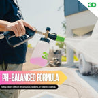 3D Pink Car Soap – 1 Gallon |pH Neutral Car Wash Soap with High Suds & Cherry Scent | Scratch-Free, High Gloss Shine | Safe on Wax & Sealants | Weekly Car Care