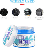 Cleaning Gel for Car, Universal Vehicle Interior Detailing Cleaning Putty Gel, Detail Cleaner Tools for Keyboard Vent PC Laptop Camera, Automotive Duster Remover Cleaner Accessories (Blue)
