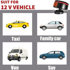 12V Portable Car Heater That Plugs into Cigarette Lighter, 150W Windshield Defogger Defroster, Car Heaters for Vehicle