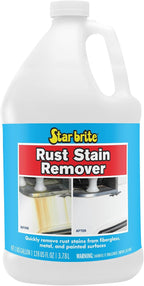 Rust Stain Remover - Easily Clean Corrosion Stains Off Fiberglass, Vinyl, Metal & Painted Surfaces, 128 oz - 1 Gallon