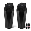 Leakproof Car Trash Can with Lid (2-Pack) — Compact Litter Bin