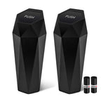 Leakproof Car Trash Can with Lid (2-Pack) — Compact Litter Bin