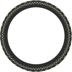 Geometric Steering Wheel Cover Car Elastic Steering Wheel Protector | Aztec Style Abstract Anti-Slip Breathable Car Accessories Interior for Women Men Universal 15 Inch Fit Auto Truck