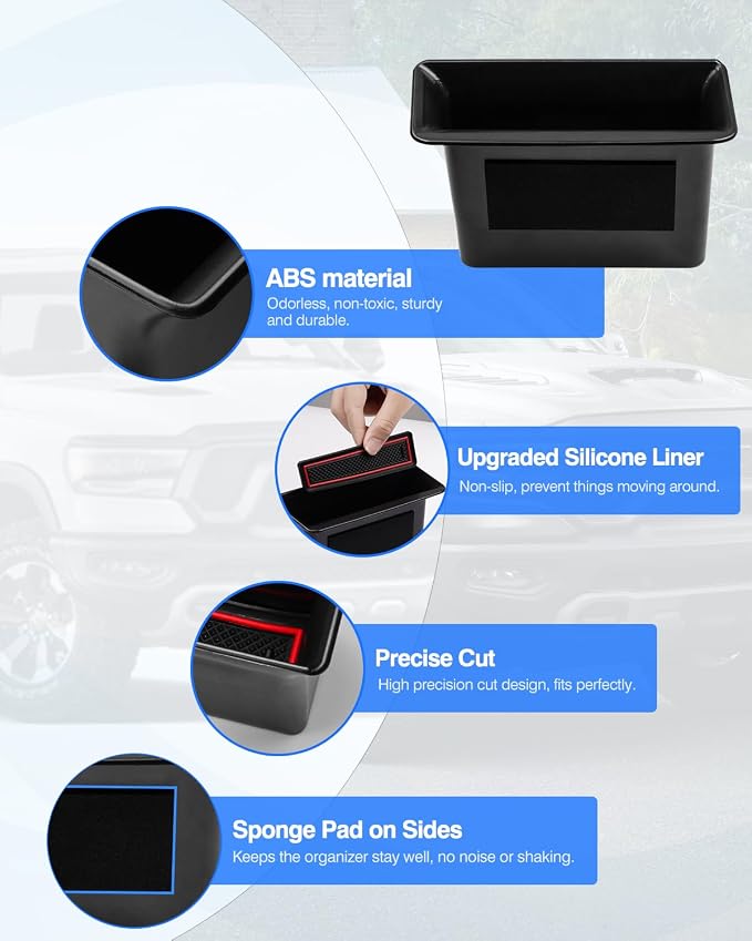 Door Side Organizer Tray for 2022-2025 2026 VW Volkswagen Golf GTI R MK8 Accessories Front & Rear Door Side Storage Box Grab Handle Pocket Box Insert 4PCS