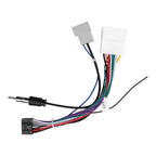 Car Stereo Wiring Harness for Nissan Altima, Rogue, Murano, Qashqai, Sentra 2007–2013, Plug & Play Cable for Android Head Unit with 16-Pin Power Socket, for Steering Wheel Control, FM/AM Radio