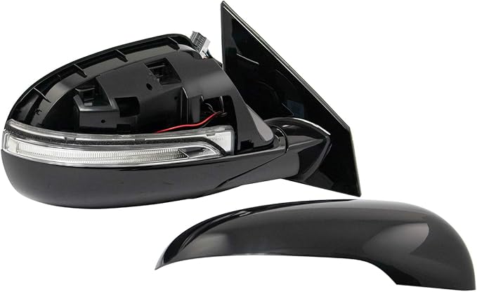 Passenger Side Power Folding Heated Paint to Match Mirror Compatible with 2016-2018 Kia Sorento KI1321209