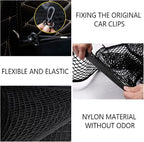 Car Rear Cargo Net with Good Elasticity&Tensile Strength Trunk Organizer for SUV Truck,Ideal Keeps Overlanding Accessories,Car Camping Accessories (M(35.43' x15.74''))