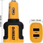 Heavy Duty 24W USB Car Charger Adapter, Cigarette Lighter Adapter USBA Charger, Fast Charging Car Lighter USB Adapters, Cell Phone Automobile Chargers for iPhone, Samsung Galaxy, iPad