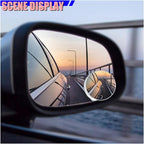 1.94" Car Blind Spot Mirror, 360° Adjustable Round HD Glass Convex Rear View Mirror, Self-Adhesive Frameless Wide Angle Auto Exterior Side Blind Spot Mirrors, Fit for Most Cars (2PCS)