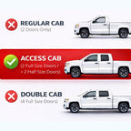 KPY Rain Guards Fit for 2000-2006 Toyota Tundra Access Cab, Out-Channel Window Visors Vent Wind Deflectors 4PC, Truck Accessories for 00-06 Toyota Tundra (Extended Cab Only)