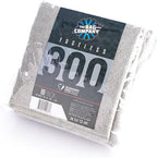 Edgeless 300 - Microfiber Detailing Towels, Perfect for Removing Polishes, Sealants, and Glaze; Great for Interior Cleaning and Dirty Jobs; 300GSM, 16in x 16in, Ice Grey (10-Pack)