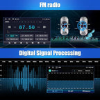 4Core Car Radio Stereo for Chevrolet Chevy Silverado Tahoe GMC Sierra Yukon 2007-2013, 7 inch Touch Screen Head Unit with Android 13 Carplay/Android Auto SWC GPS WiFi Bluetooth FM