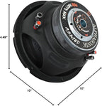 ASW10D AS Series 10" 900 Watts Max / 300 Watts RMS Dual 4 Ohm Car Subwoofer Stamped Steel Basket with Stronium Magnet Non Pressed Paper Cone Audio Speaker Bass Sub Woofer
