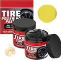 2pcs Car Tire Shine with Sponge,Tire Coating Paste, Tire Polishing Paste,Car Tire Shine for Trucks Sedans RVs SUV
