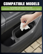 Silicone Car Trash Bin for Door 2026 CRV Car Door Trashcan Trash Holder for 2026 CRV Hybrid Accessories (LX/EX/EX-L/Sport Hybrid/TrailSport Hybrid/Sport-L Hybrid) Driver Passenger Door Pocket Flexible