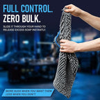 Mach 2 Speed Car Wash Towel | 23.5 x 11.9 in | Chenille Microfiber Car Wash Cloth | 7X Larger Than Wash Mitt | Ultra Absorbent, Scratch-Free, Auto Detailing Towel for Cars SUVs Trucks
