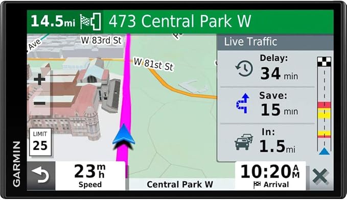 Garmin (Refurbished) 010-N2038-02 Drivesmart 65T GPS Navigator (Renewed)