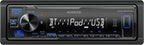 KMM-BT270U Bluetooth Digital Media Car Stereo Receiver with USB Port – AM/FM Radio, MP3 Player, High Contrast LCD, Detachable Face Plate, Single DIN, 13-Band EQ